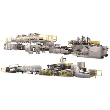 杭州ZLX-LM系列擠出淋膜復合生產線